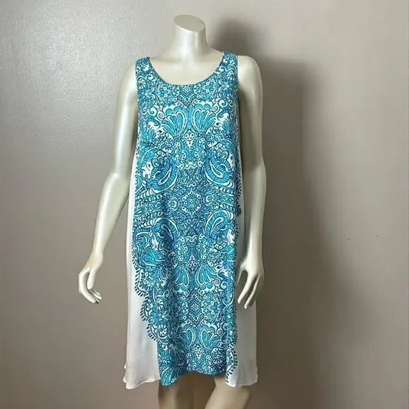 Lilly Pulitzer Women's Resort White Tipsy Tusk Sleeveless Dress l XL extra large - Picture 5 of 9
